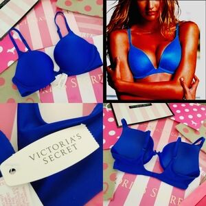 Victoria's Secret Vintage Very Sexy Royal Blue Push-up Bra NWT
